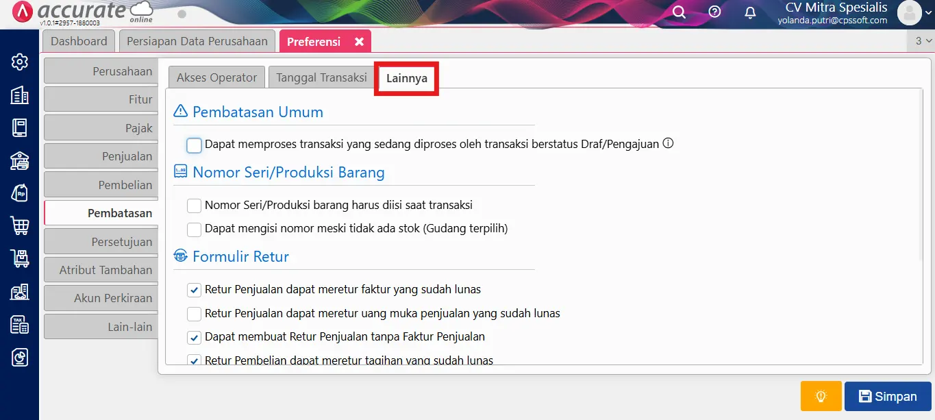 Sangat cocok untuk bisnis